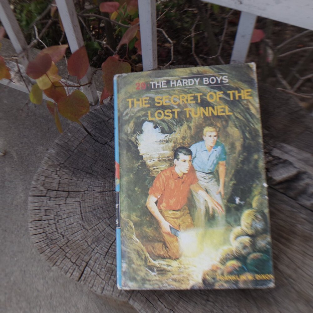 Vintage The Hardy Boys The Secret Of The Lost Tunnel